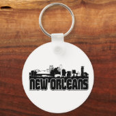 New Orleans Skyline Sleutelhanger (Voorkant)