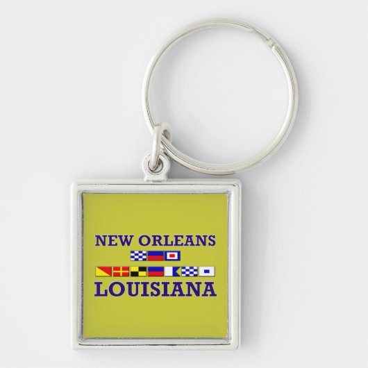 New Orleans Sleutelhanger (Voorkant)