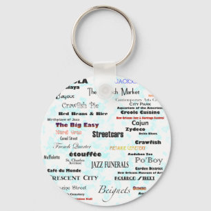 New Orleans Sleutelhanger