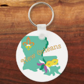 New Orleans Sleutelhanger (Voorkant)