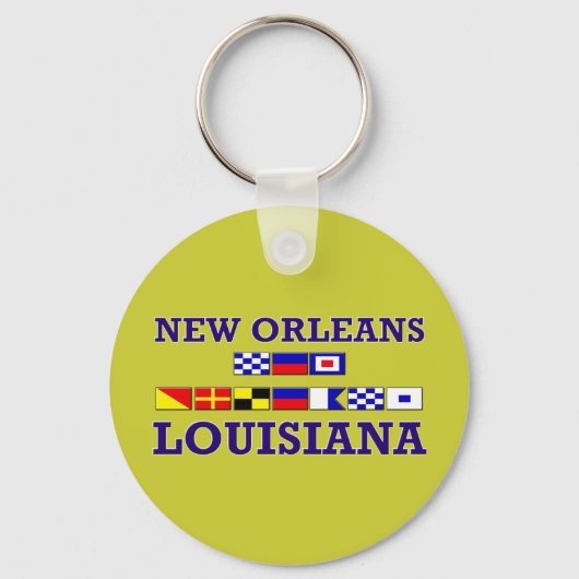 New Orleans Sleutelhanger (Voorkant)