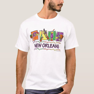 NEW-ORLEANS-SQUARES-eps kopie T-shirt