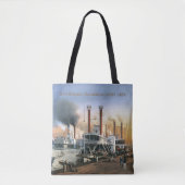 New Orleans Steamboot GIPSY 1953 Tote Bag (Voorkant)
