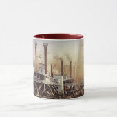 New Orleans Steamboot Mok (Midden)