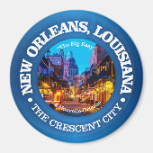 New Orleans (steden) Magneet (Voorkant)