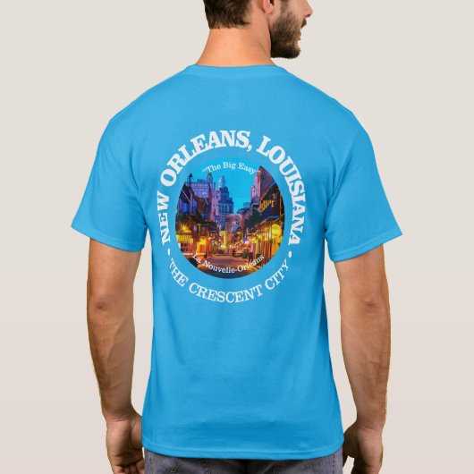 New Orleans (steden) T-shirt (Achterkant)