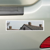 New Orleans stijl huis #2 Bumpersticker (Op auto)