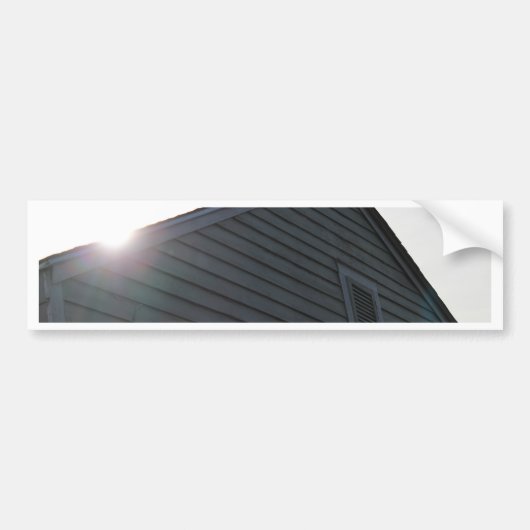New Orleans stijl huis Bumpersticker (Voorkant)