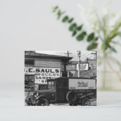 New Orleans straathoek Louisiana Briefkaart (Staand voorkant)