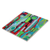 New Orleans Street 6 x 6 Ceramic Tile Tegeltje (Zijkant)