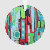 New Orleans Street Acryl Ornament (achterkant)