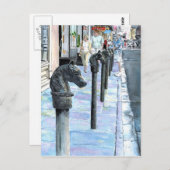 New Orleans Street Briefkaart (Voorkant / Achterkant)