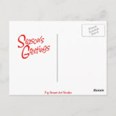 New Orleans Street Car Briefkaart (Achterkant)