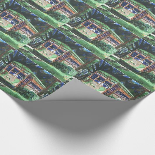 New Orleans Street Car Cadeaupapier (Hoek)