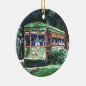 New Orleans Street Car Keramisch Ornament (Rechts)