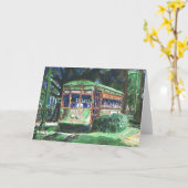 New Orleans Street Car Note Kaart (Gele Bloem)