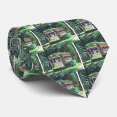 New Orleans Street Car Stropdas (Opgerold)