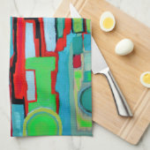 New Orleans Street keukenhanddoek (Quarter Fold)