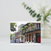 New Orleans Street Scene Briefkaart (Staand voorkant)