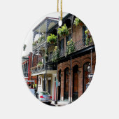 New Orleans Street Scene Keramisch Ornament (Rechts)