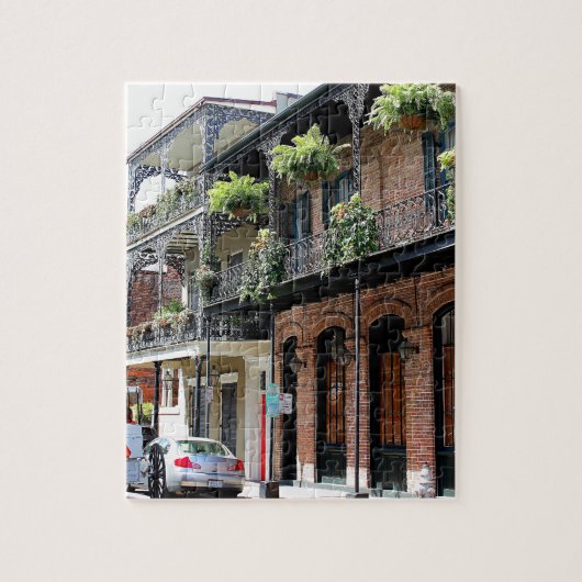 New Orleans Street Scene Legpuzzel (Verticaal)