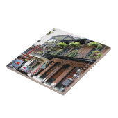 New Orleans Street Scene Tegeltje (Zijkant)