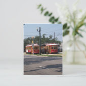 New Orleans Streetcar Briefkaart (Staand voorkant)