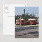 New Orleans Streetcar Briefkaart (Voorkant / Achterkant)