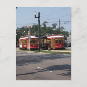 New Orleans Streetcar Briefkaart