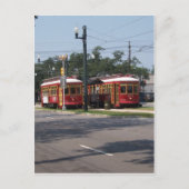 New Orleans Streetcar Briefkaart (Voorkant)