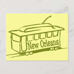 New Orleans Streetcar Briefkaart