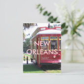 New Orleans Streetcar Briefkaart (Staand voorkant)