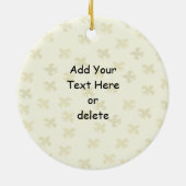 New Orleans Streetcar Crawfish Gator Ornament (Achterkant)