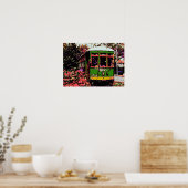 New Orleans Streetcar Fauvist Colors Poster (Keuken)