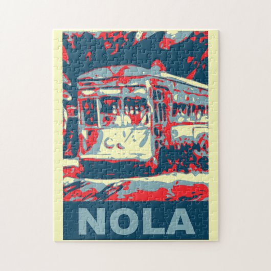 New Orleans Streetcar Legpuzzel (Verticaal)
