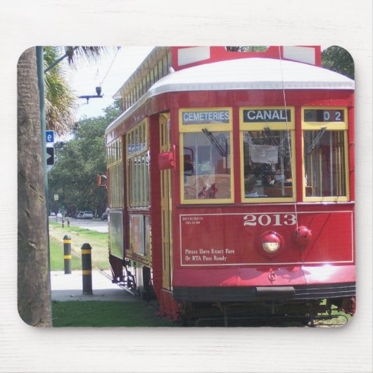 New Orleans Streetcar Muismat (Voorkant)