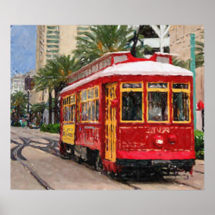 New Orleans Streetcar Print