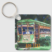 New Orleans Streetcar Sleutelhanger (Voorkant)