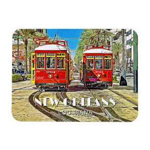 New Orleans Streetcars Magneet