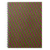 New Orleans Stripe Glitter Notitieboek (Voorkant)