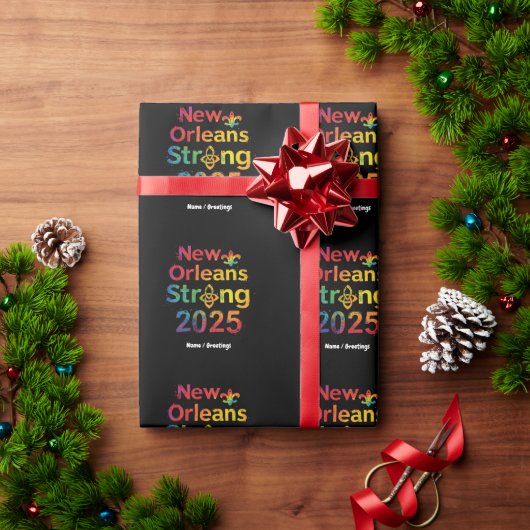 New Orleans Strong 2025 Inspirerende NOLA Pride Cadeaupapier (Feestdagen Geschenken)
