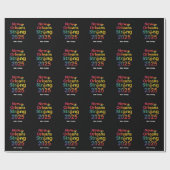 New Orleans Strong 2025 Inspirerende NOLA Pride Cadeaupapier (Vlak)