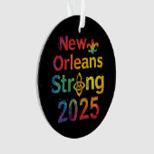 New Orleans Strong 2025 Inspirerende NOLA Pride Ornament (voorkant)