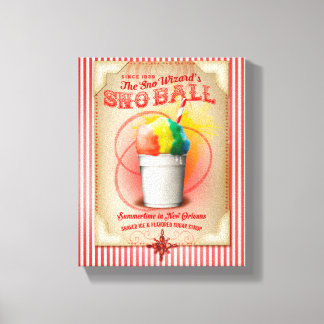 New Orleans Summertime Sneeuwbal Canvas Afdruk