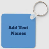 New Orleans Symbols French Quarter Meter Hoesje Ma Sleutelhanger (Achterkant)