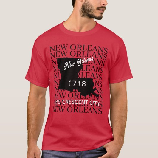 New Orleans T-shirt  (Voorkant)