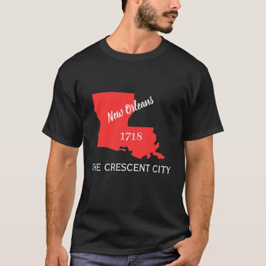New Orleans T-shirt  (Voorkant)