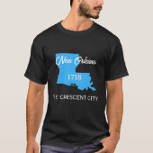 New Orleans T-shirt  (Voorkant)