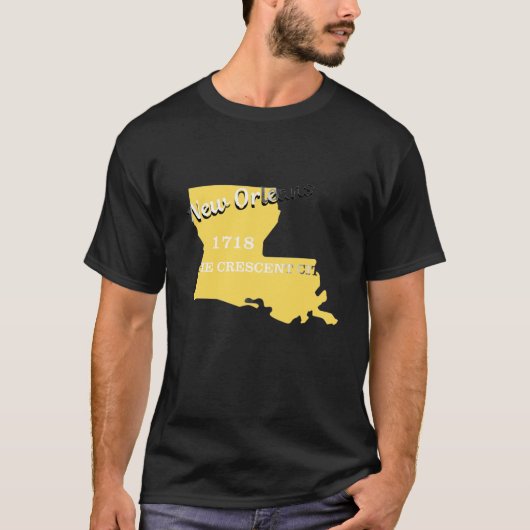 New Orleans T-shirt  (Voorkant)