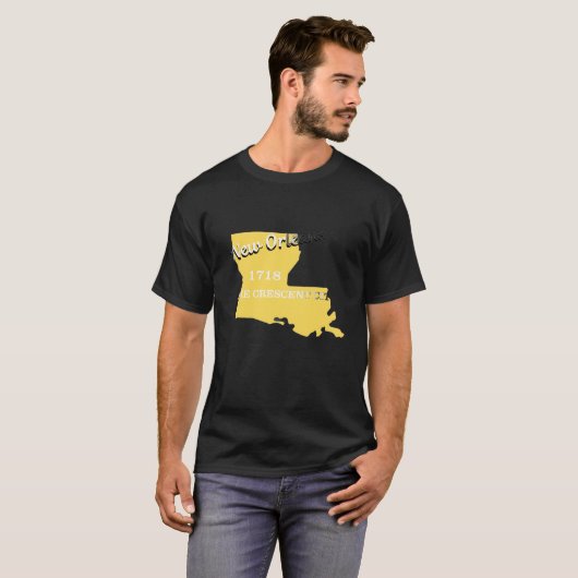 New Orleans T-shirt  (Voorkant volledig)